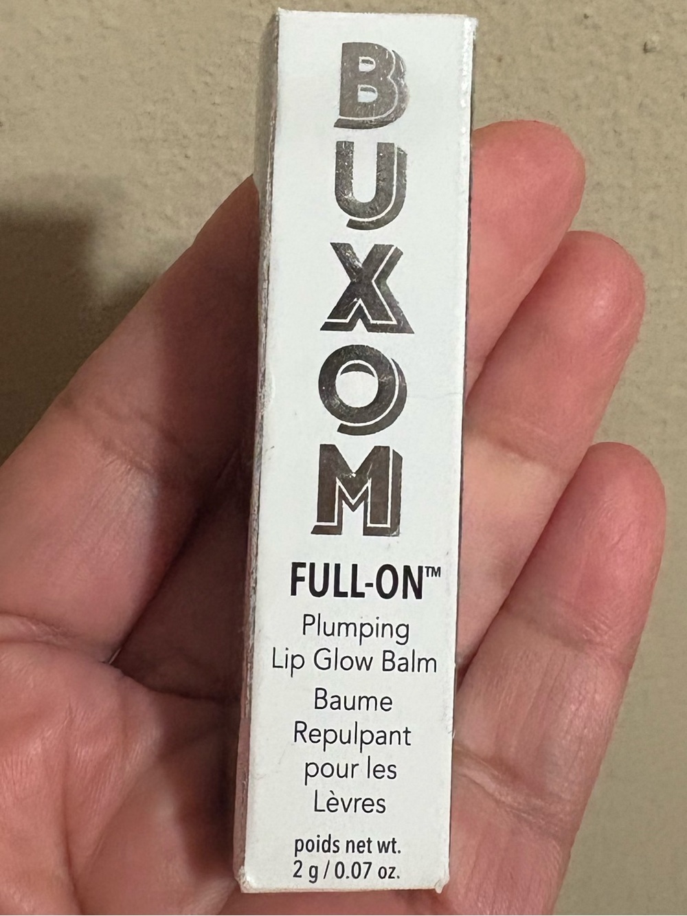 BUXOM Full-On Plumping Lip Glow Balm - ROSE ALL DAY Like New